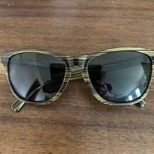 Oakley Frogskins LX Polarized Sunglasses OO2043-09 Brown Striped 54 17 140